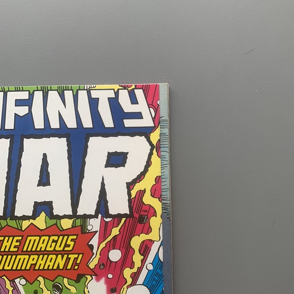 (C26) The Infinity War #6 Marvel Comics 1992 Wrap-around gatefold cover - Picture 4 of 6